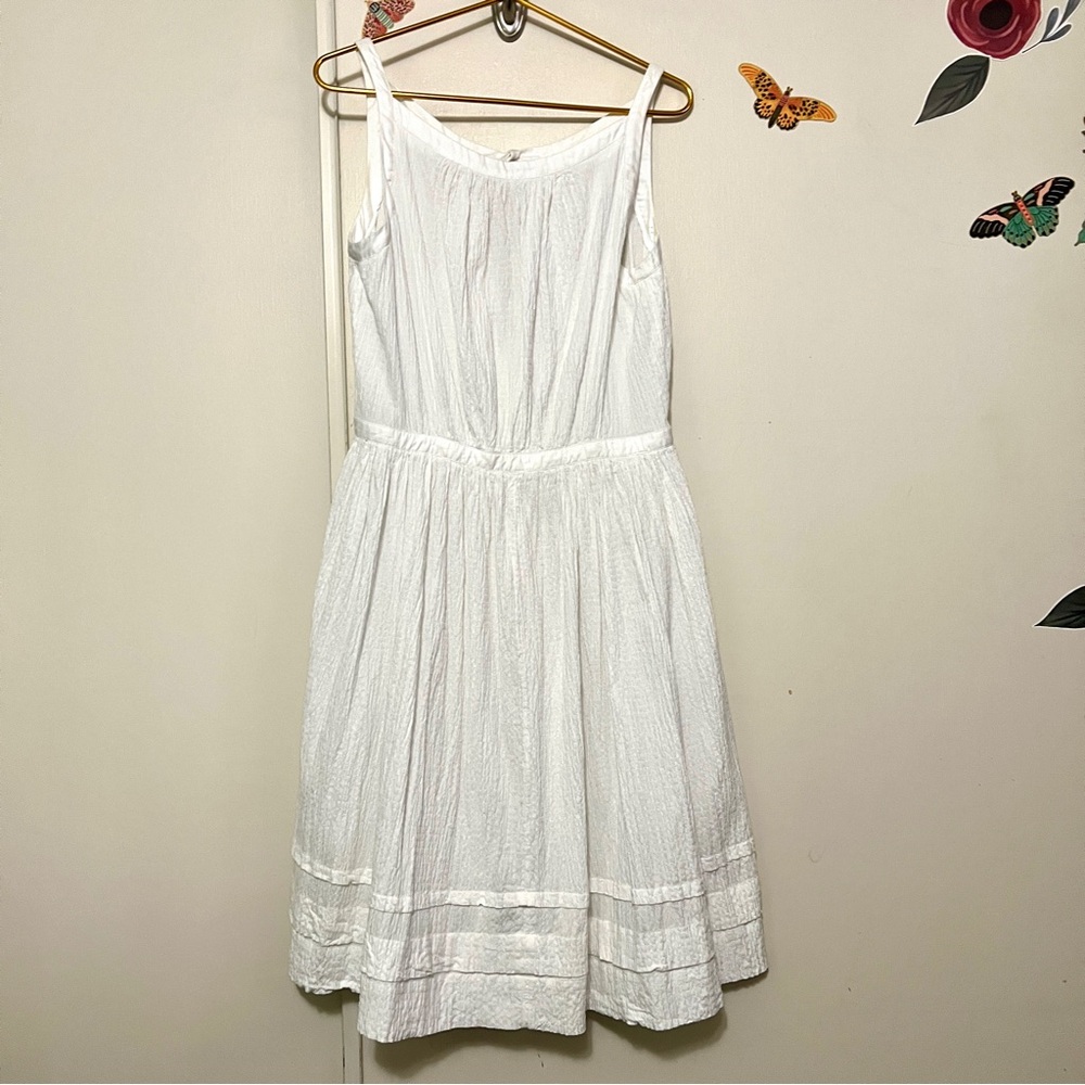 Jenni Kayne White Cotton Dress 12 - Picture 5 of 14